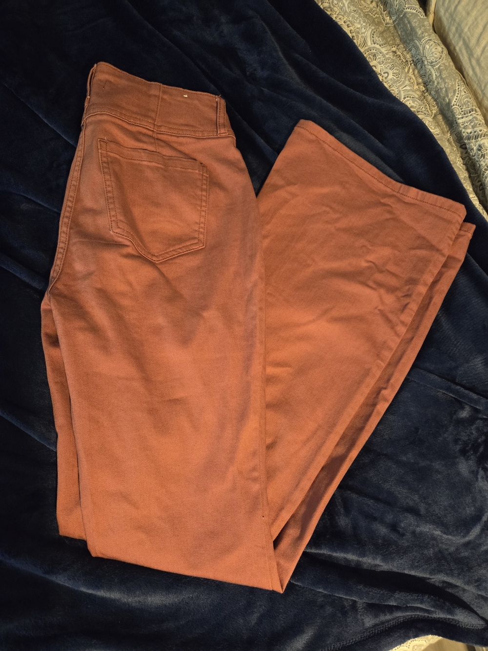 Shyanne Rust High-Waist Wide-Leg Women’s Jeans